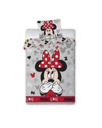Faro Tekstylia Disney Bedding Art.061 Minnie Mouse Хлопковое постельное белье 160x200см