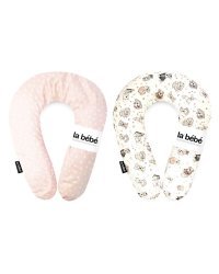 La Bebe™ Snug Cotton Nursing Maternity Pillow Art. 101729 Dogs Двухсторонняя Подковка для сна, кормления малыша 20*70cm