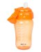 Britton Non-spill Soft Spout Cup Art.B1516 Orange Бутылочка непроливайка с мягким наконечником 270 мл