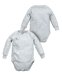 Обложка книги «La Bebe ™ Baby Body Art.117687 Grey Бодик из 100% мягкого хлопка с длинным рукавом»