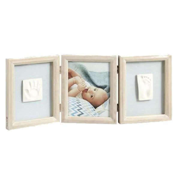Обложка книги «Baby Art Print Frame My baby Touch Stormy Art.34120173 Рамочка тройная для изготовления слепка»