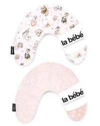 La Bebe™ Mimi Nursing Cotton Pillow Art.101712 Dogs Подкова для сна, кормления малыша 19x46 cm