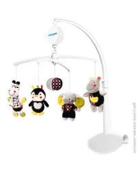 BabyOno Art. 636 Музыкальная карусель с мягкими игрушками