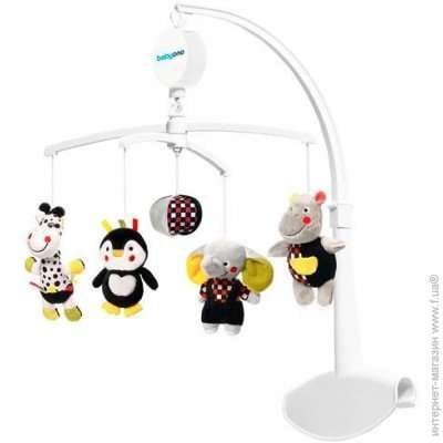 Обложка книги «BabyOno Art. 636 Музыкальная карусель с мягкими игрушками»