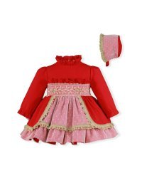 Kids Boutique Miranda Art.161/VG Модное платье для девочек с шапочкой
