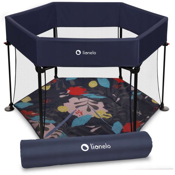 Обложка книги «Lionelo Playpen Roel Art.109460 Blue Navy Детский манеж c матрасом из 6 частей»