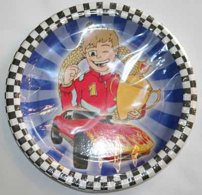 Тарелки  23 см -  8 шт. - Racing