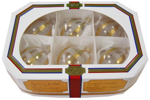 Bumbas ar 24 karātu zelta pārklājumu