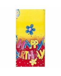 Скатерть 120x180cm С днем ​​рождения