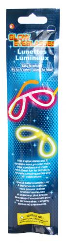 Блестящие темные очки 1 шт