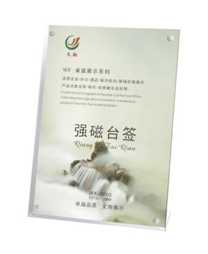 Информационный держатель листьев магнитный A4L