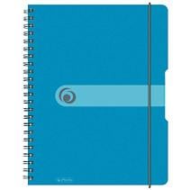 Spirļbloks A5 / 80 идти PP caursp.zils