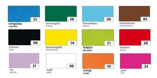 Filcs 20 30 см 150 г / м2