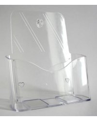 Держатель буклета A5 с 1 новичком. Настенные ремни.