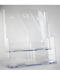 Держатель буклета A4 с 2 NOD. Настенные ремни.