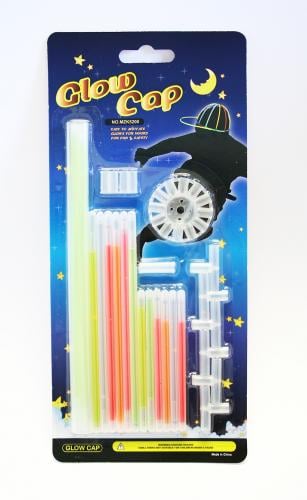 Темный светящийся шлем 1 шт