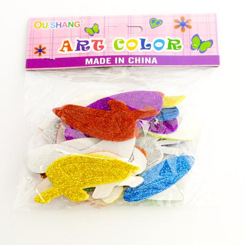 Наклейки Большие цифры Блеск