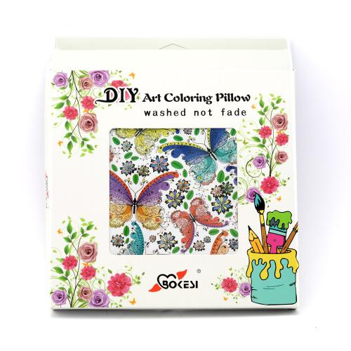 Декоративная наволочка с цветами