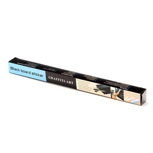 Белая черная клейкая пленка 45 * 200см