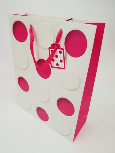 Подарочный мешок 26 32 см кругов 8231