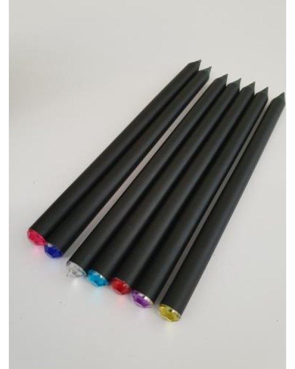 Карандаш HB черный с крупными кристаллами