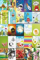 Pad A7 / 50 страниц колея., Клееный