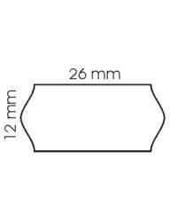 Этикетки 26x12