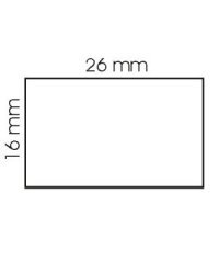 Маркировка орудий наклейки 26x16 квадратов