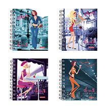 Блок со спиралью A6 / 80 &quot;City Girls&quot;