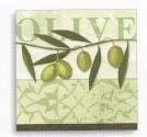 Салфетки Зеленые оливки