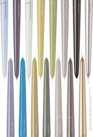 Хозяйственная свеча 24,5 х 2,4 см - цвет бордо