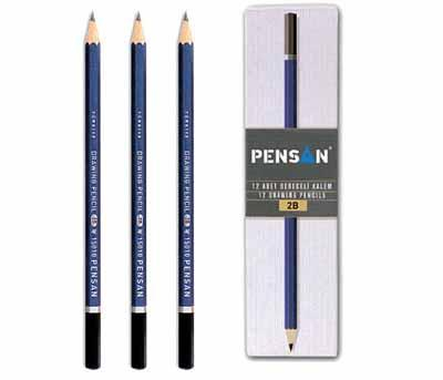 Карандаши после твердости Pensan H - B