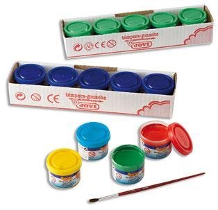 Гуашевые краски для рисования пальцами 5kr.