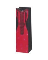 Подарочный пакет 10,5x36x10cm Мадам