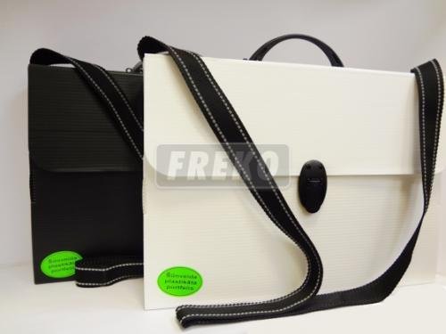 Портфолио пластиковый с ремешком A4 / 8см Портфолио пластиковый с ремешком A4 / 8см