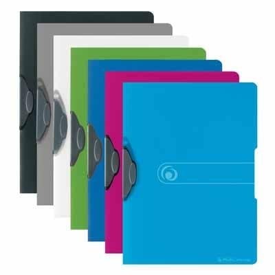 Папка A4 PP с зажимом Easy Organizer - зеленая