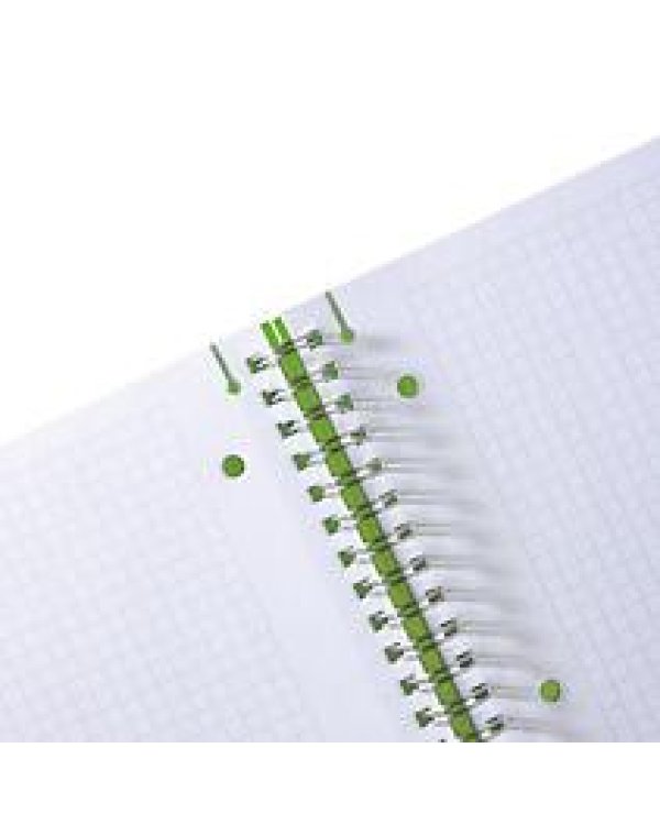 Spirāļbloks A4 / 80rūt. пойти зеленый