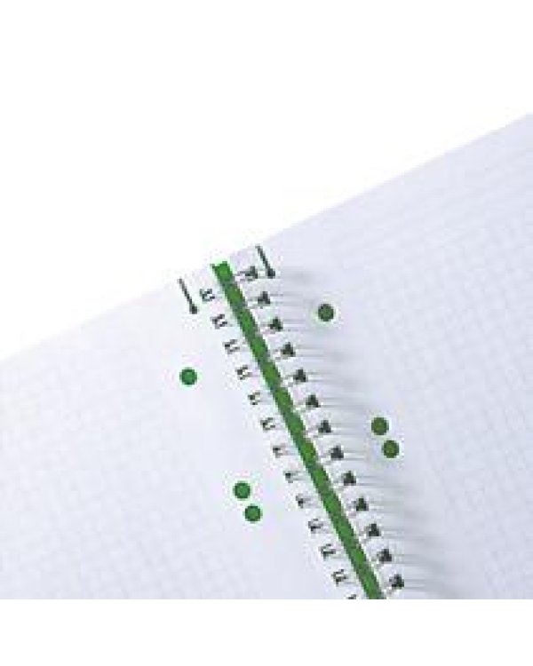 Spirāļbloks А5 / 80rūt. пойти зеленый