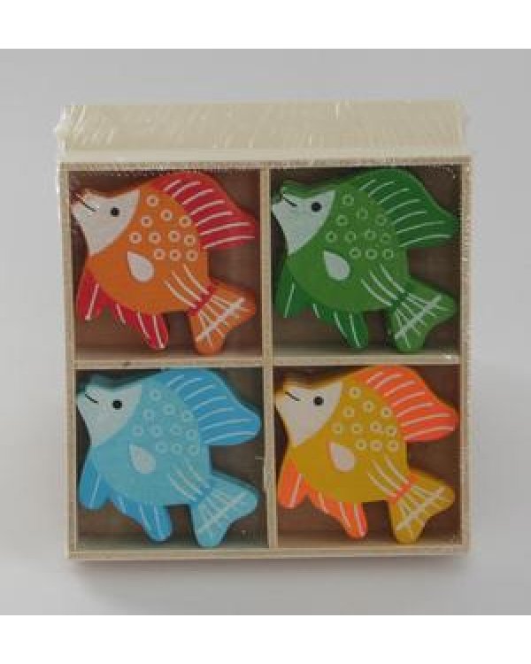 Деревянные звери Лайтбокс 16 штук