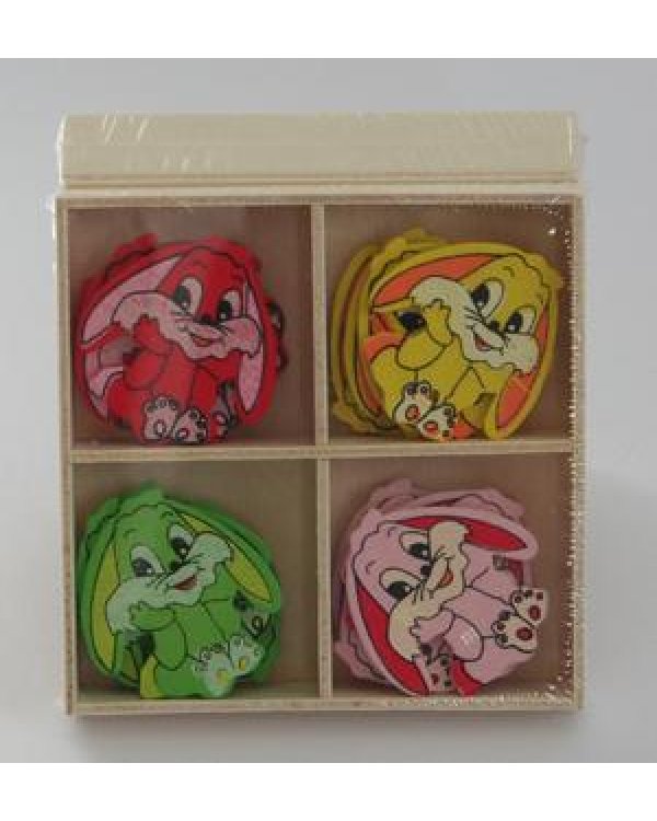 Деревянные звери Лайтбокс 16 штук