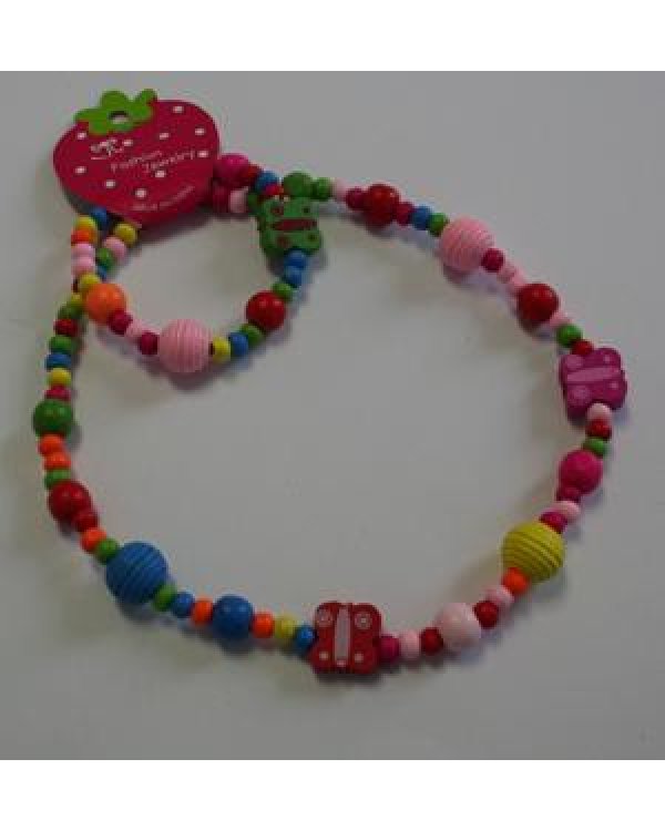 Бусы + браслет дерева