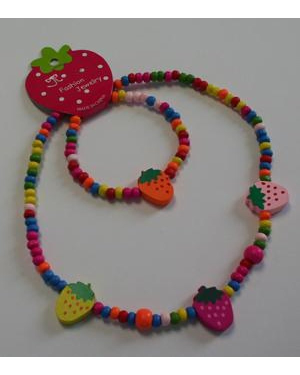 Бусы + браслет дерева