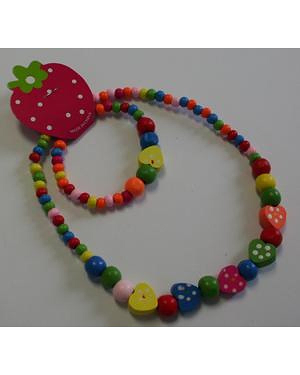 Бусы + браслет дерева