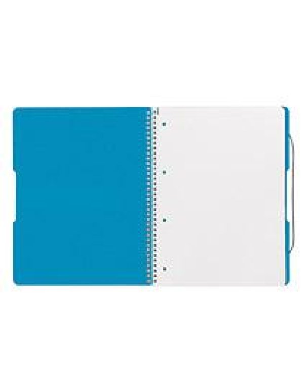 Spirļbloks A5 / 80 идти PP caursp.zils