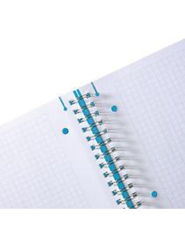 Spirāļbloks A4 / 80rūt. идти caursp./zila