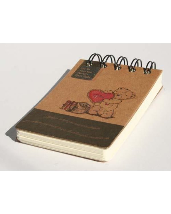 Notebook A7 Spiral City