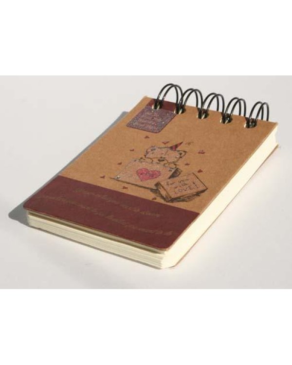 Notebook A7 Spiral City