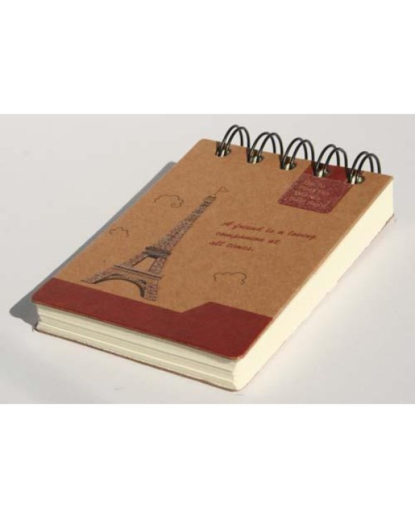 Notebook A7 Spiral City