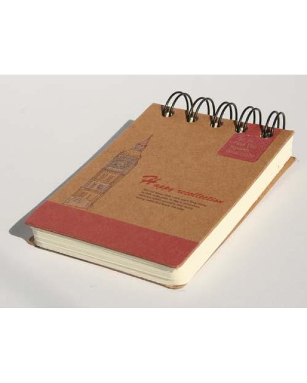 Notebook A7 Spiral City