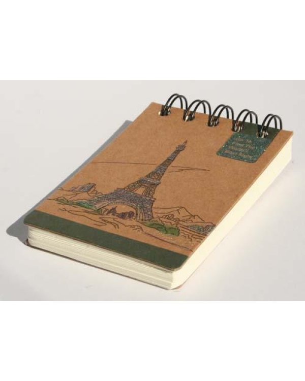 Notebook A7 Spiral City